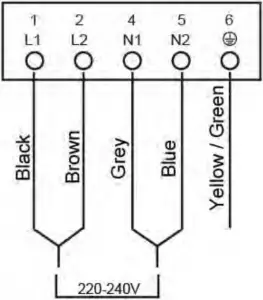 Power supply connection method 1