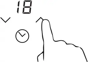 Using Timer without selecting any cooking zone 2