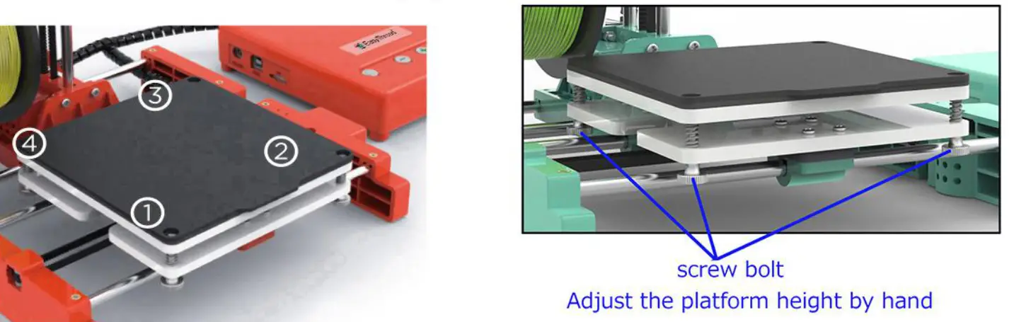 EasyThreed X1 Mini 3D Printer - HEIGHT BY HEAND