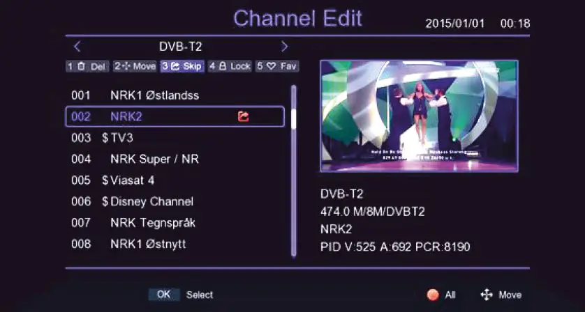 SONORA DVB-T2-265-HD Digital Terrestrial Receiver 13