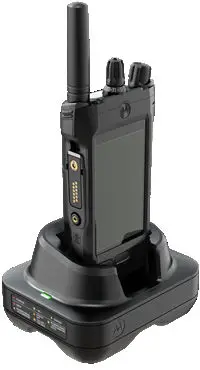 Motorola P25 Mobile Two Way Radio - Charging the Radio