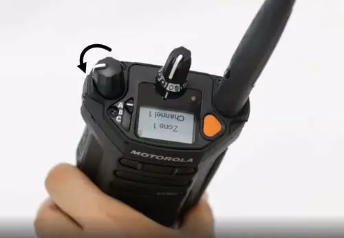 Motorola P25 Mobile Two Way Radio - Turning Off the Radio