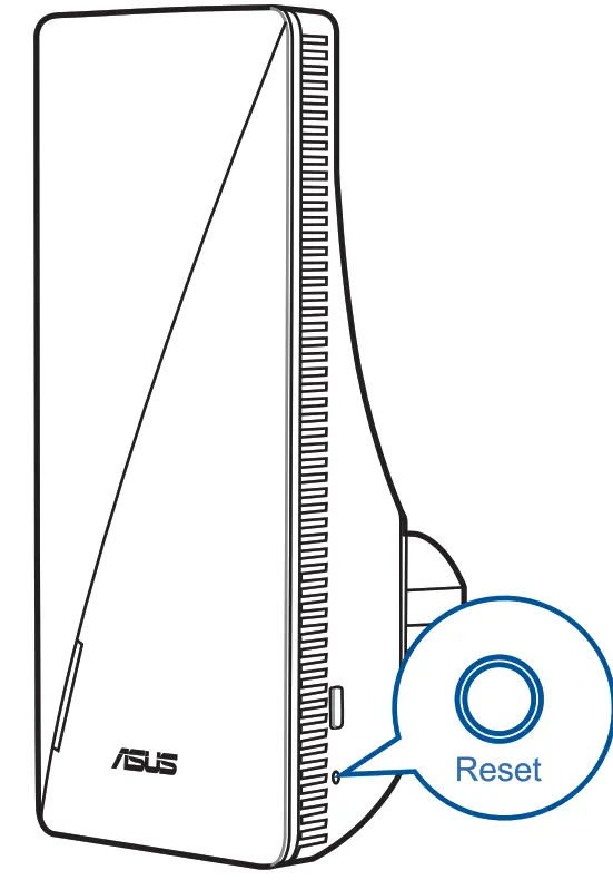 ASUS RP AX56 Dual-Band Wireless Repeater - wps button 4
