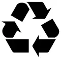 Recycling packaging material