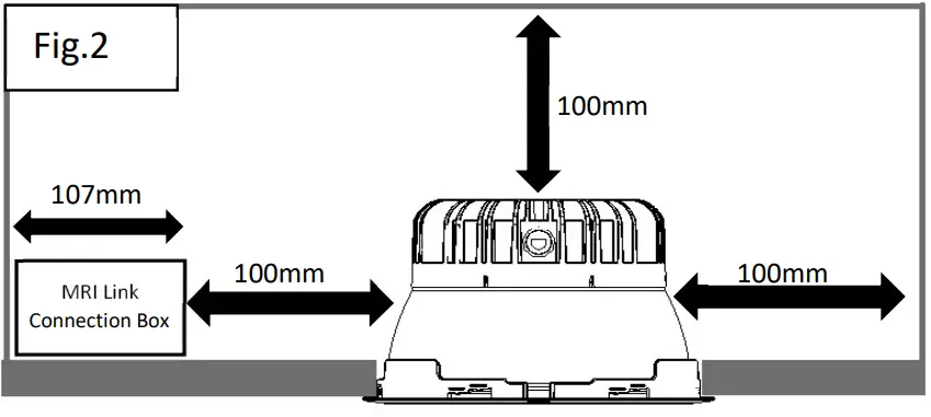 Whitecroft-lighting-Mirage-3-MRI-Recessed-Downlighter-fig-2