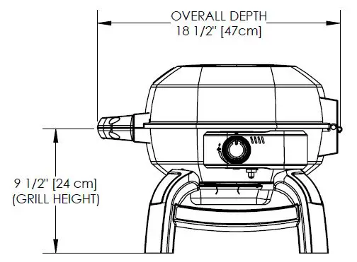 NAPOLEON TQ240 Portable Gas Barbecue 3