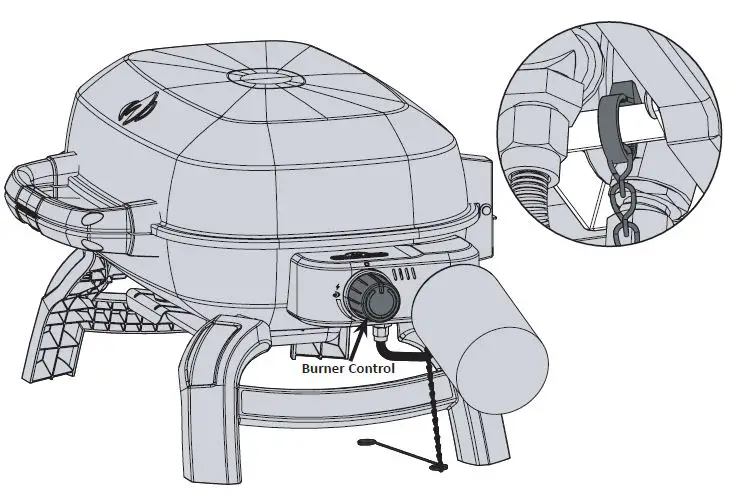 NAPOLEON TQ240 Portable Gas Barbecue 9