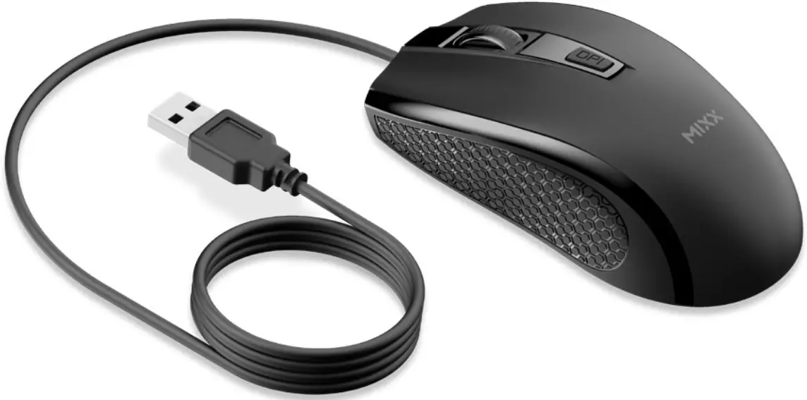 MIXX HTG01 Point Optical Wired Mouse
