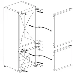 FIG 5 Reversing the doors