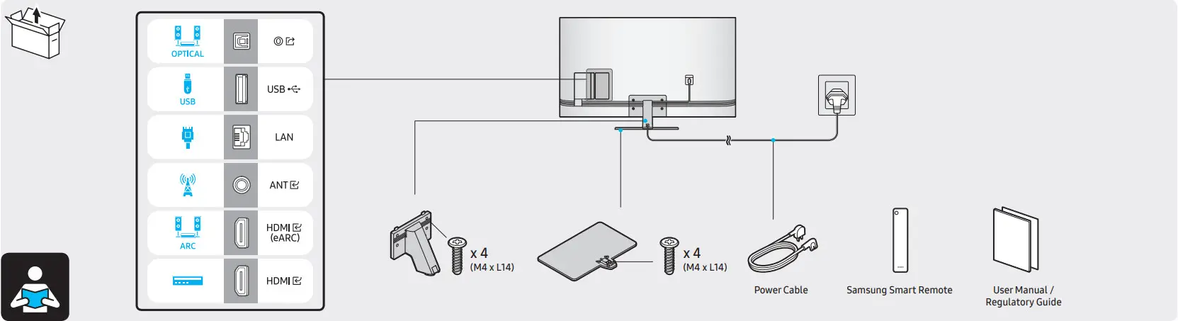 SAMSUNG QN50Q80BAFXZA Class QLED 4K Smart TV - fig 4