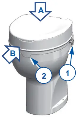 VERMEIREN Mia Raised Toilet Seat - Fig