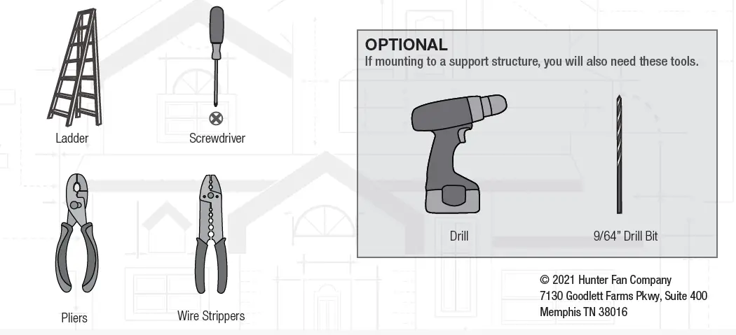 Hunter 51593 Crown Canyon II Ceiling Fan fig 1