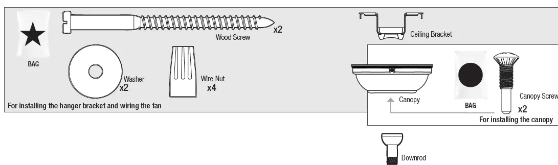 Hunter 51593 Crown Canyon II Ceiling Fan fig 2