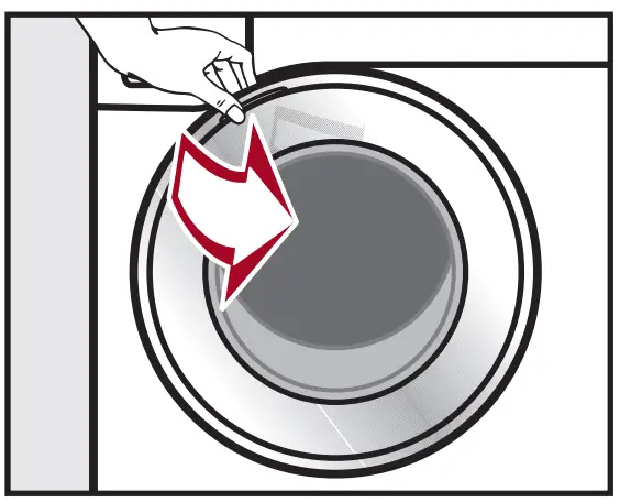 Preparing the laundry