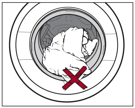 Preparing the laundry