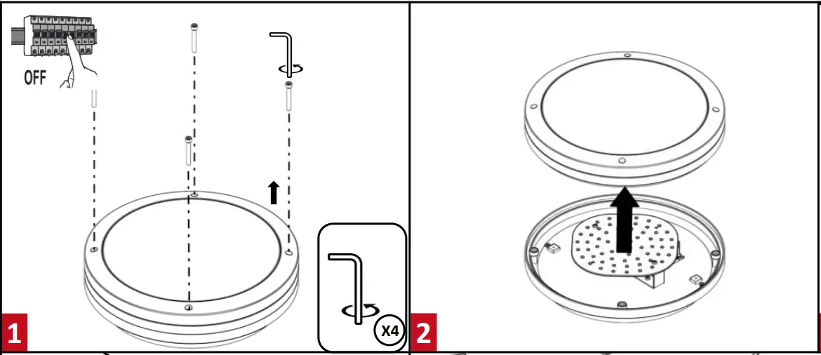 resistex 946715 Hublot Priam LED - FIG 1