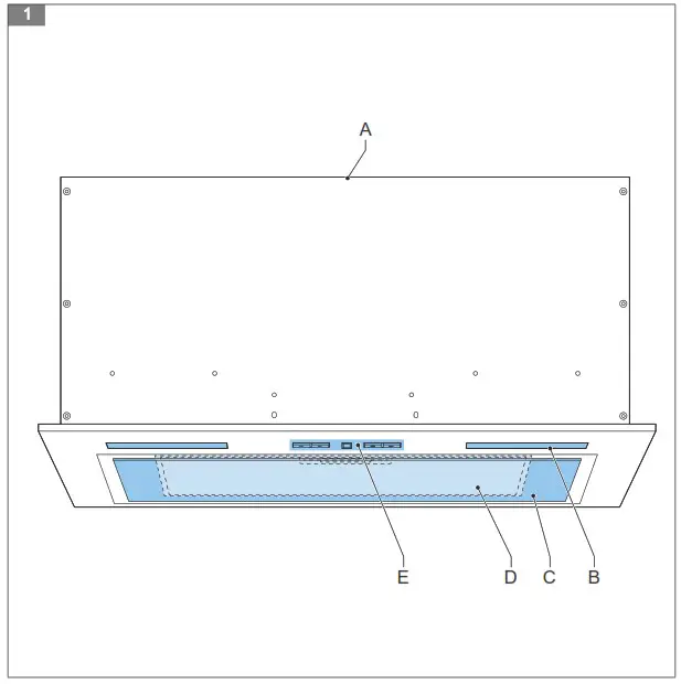 INVENTUM AKI6015ZWA Built In Cooker Hood - Product Over View 1