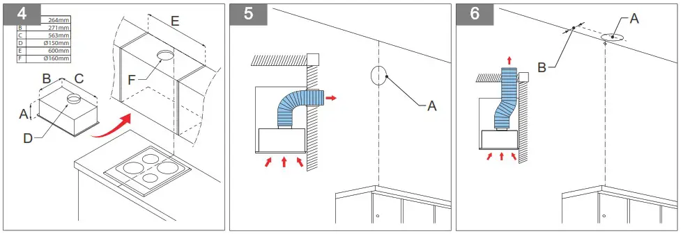 INVENTUM AKI6015ZWA Built In Cooker Hood - Product Over View 4