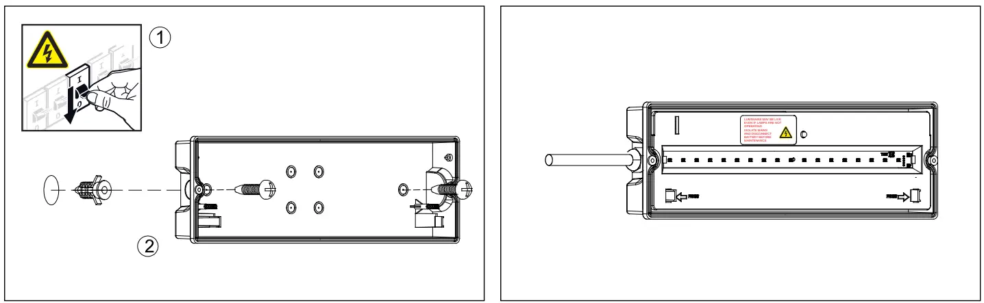 V-TAC 80133970 LED Emergency Exit Light-fig12