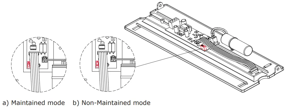 V-TAC 80133970 LED Emergency Exit Light-fig8