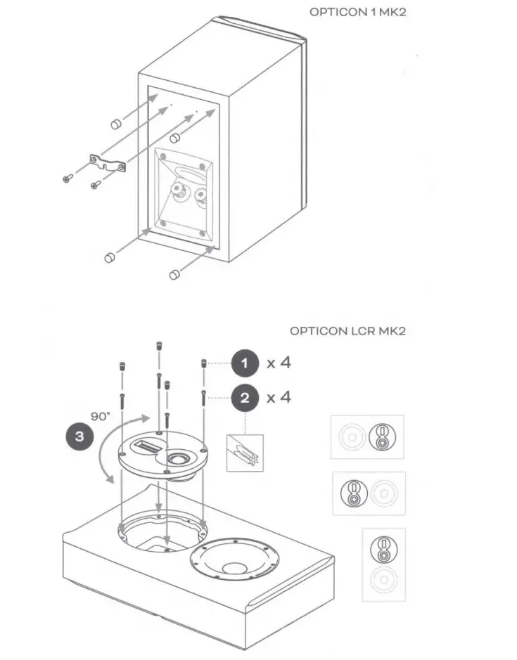 DALI OPTICON MK2 Floorstanding Loudspeaker - Figure 9