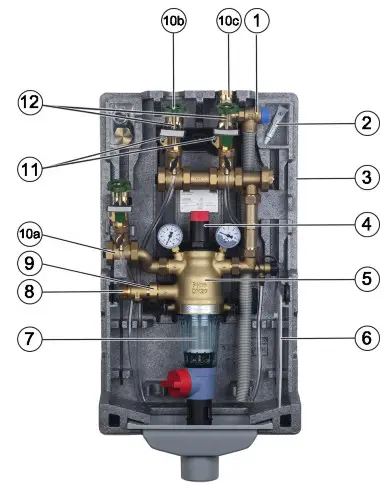 resideo Domestic Water Centre Braukmann PrimusCenter DWC7000 - Overview