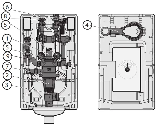 resideo Domestic Water Centre Braukmann PrimusCenter DWC7000 - Spare Parts