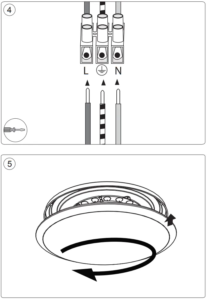 PHILIPS 31821 WHT17W Wawel LED Tunable white LED Ceiling Light - fig 4