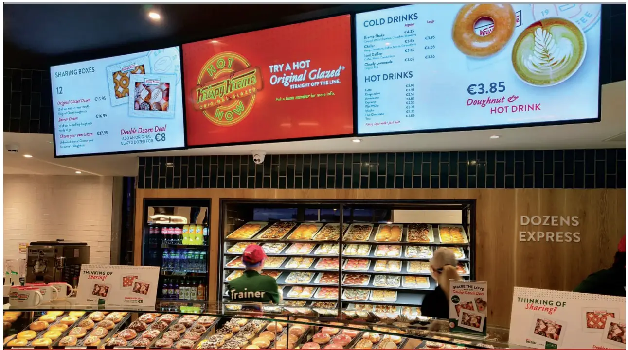 e-screen ESM32D 32 Inch Network Digital Menu Boards fig