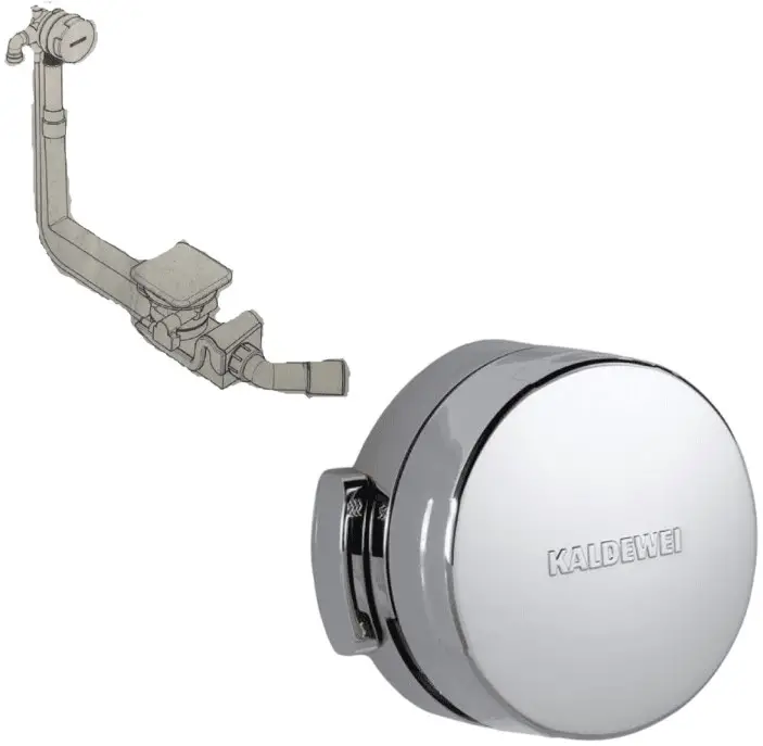 KALDEWEI 4014 Comfort Level Plus Waste and Overflow