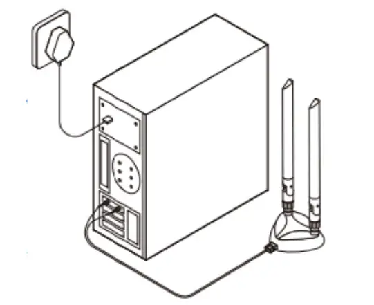 cudy WE4000 WiFi 6 6E Bluetooth 5.2 PCIe Adapter - Figure 6