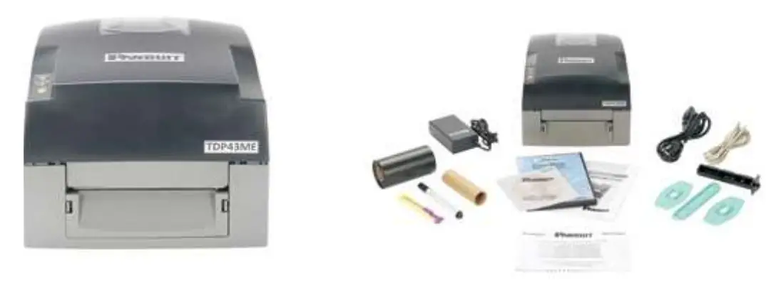 PANDUIT TDP43ME Thermal Transfer Desktop Printer
