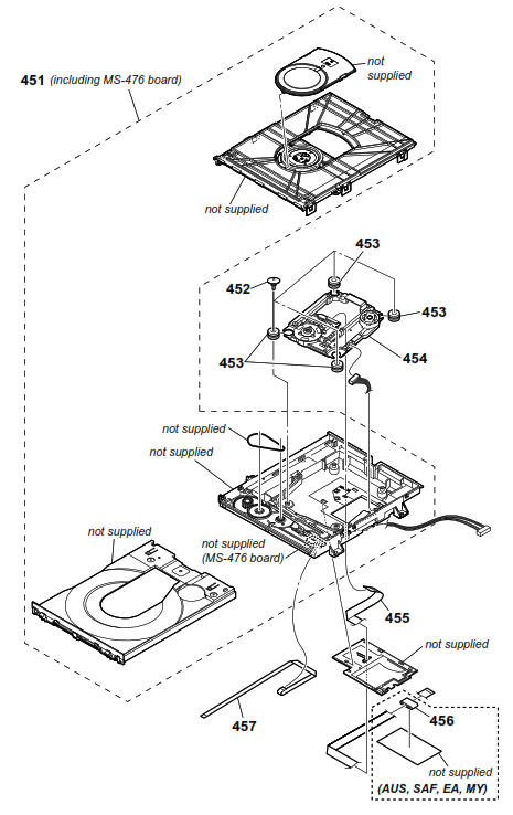 SONY MHC V3 Floor Standing Speakers System - MECHANISM1