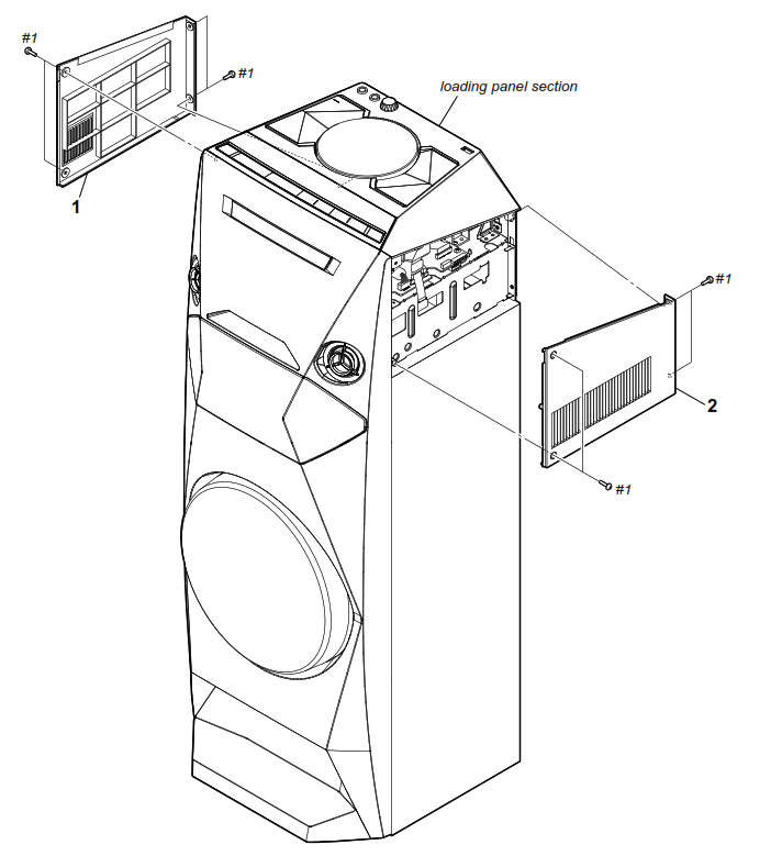 SONY MHC V3 Floor Standing Speakers System