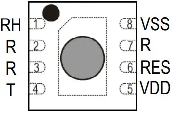 SENSIRION SHT3x Temperature and Humidity Sensors - Pin Assignment