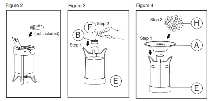 Homedics AromaSpa Flameless Candle Diffuser Install Replace Batteries