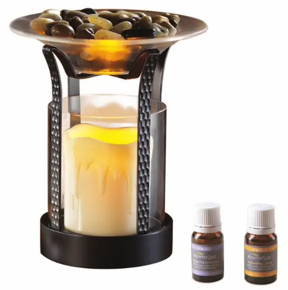 Homedics AromaSpa Flameless Candle Diffuser