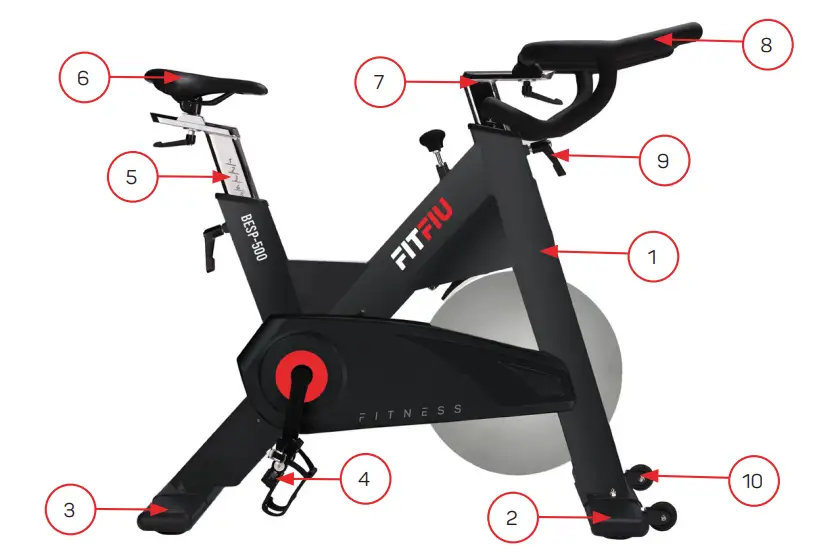 FITFIU BESP 500 Indoor Bike - PRODUCT