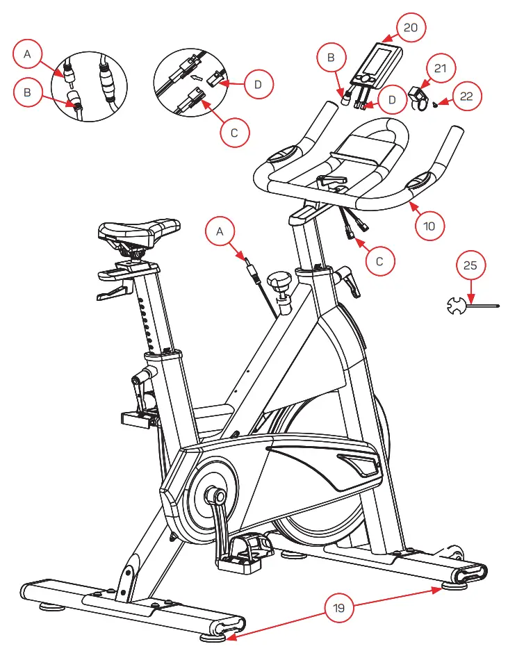 FITFIU BESP 500 Indoor Bike - STEP 3