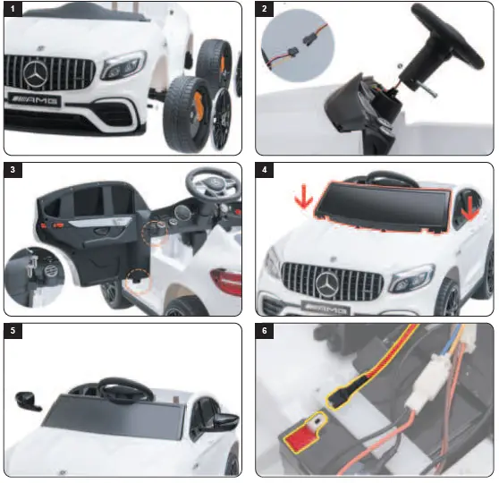 JAMARA-460647-Ride-on-Mercedes-AMG-Kids-Car-3