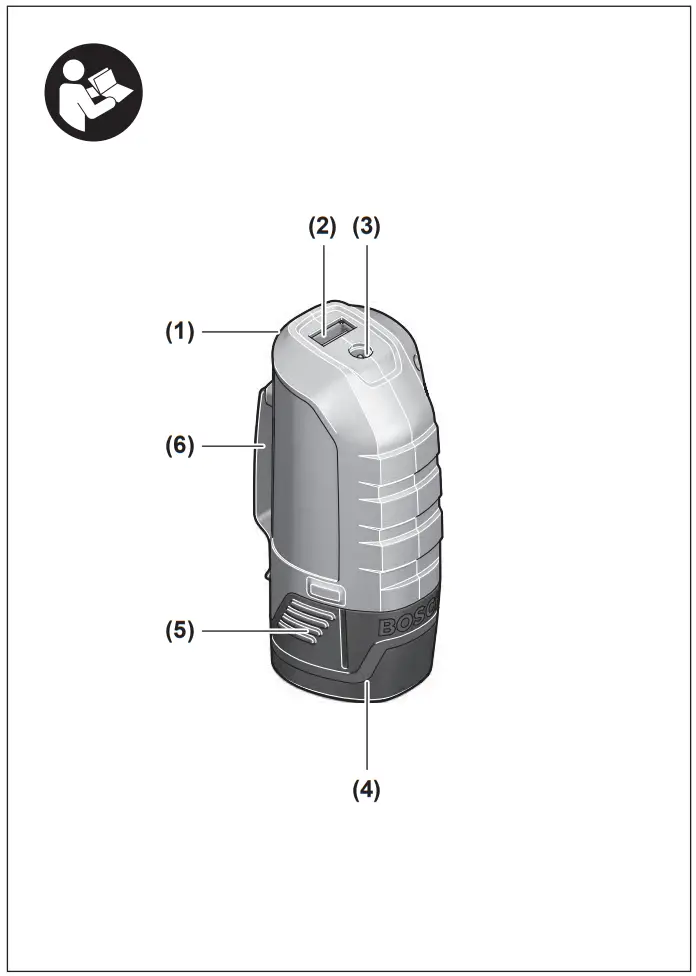 BOSCH GAA 10 8V 21 Professional USB Charging Adapter - fig