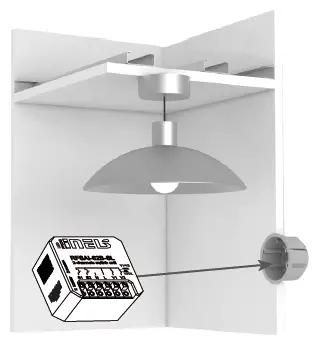 inELS RFSAI-62B-SL Switch Unit with Input for External Button-1