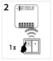inELS RFSAI-62B-SL Switch Unit with Input for External Button-16