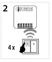 inELS RFSAI-62B-SL Switch Unit with Input for External Button-27