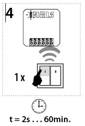 inELS RFSAI-62B-SL Switch Unit with Input for External Button-37