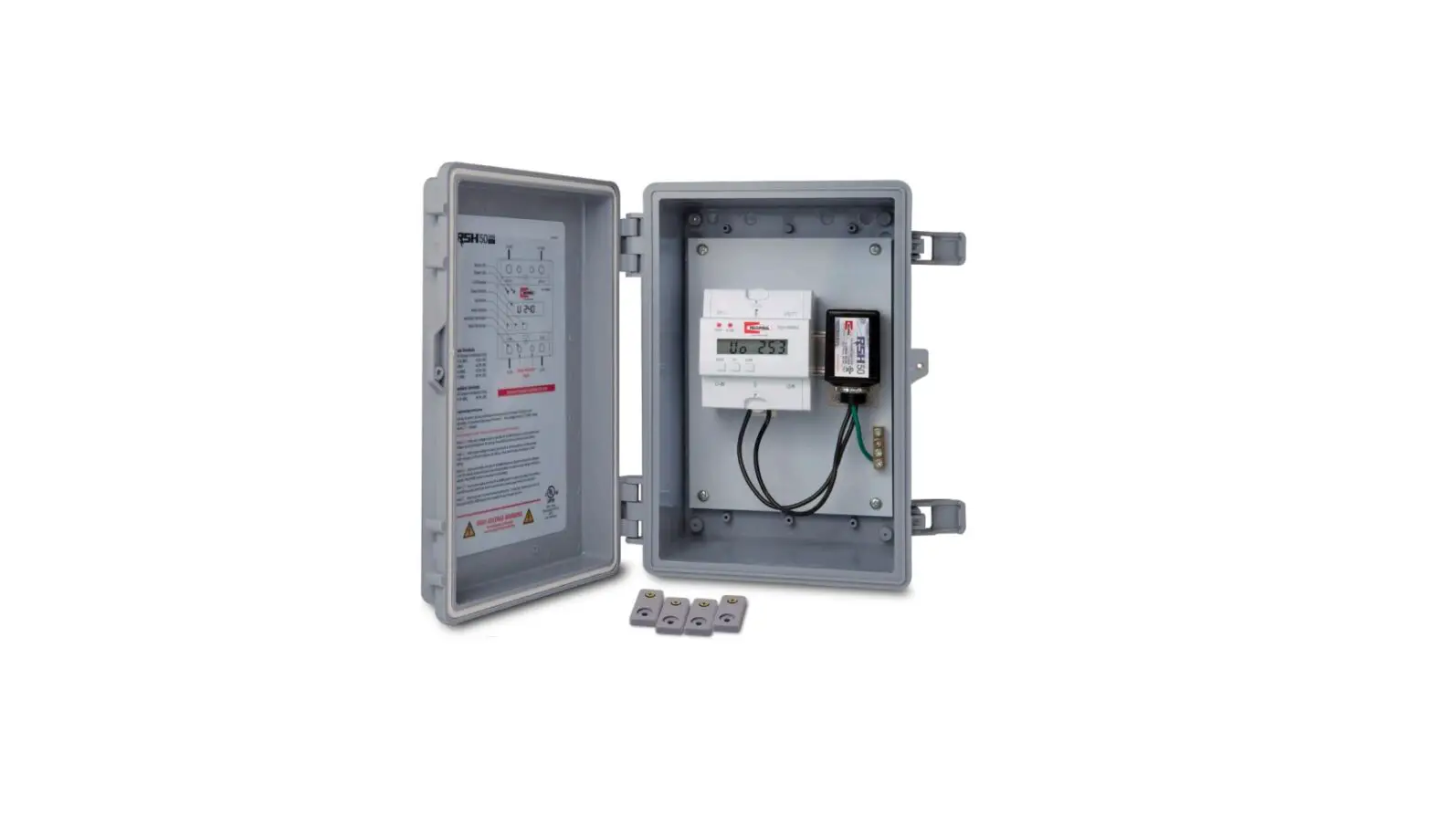 Rectorseal 96421 120/240 Single Phase 60 Amp Double Pole Capacity Relays Owner's Manual