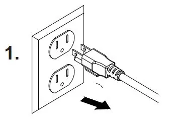 FIG 5 Cleaning the unit