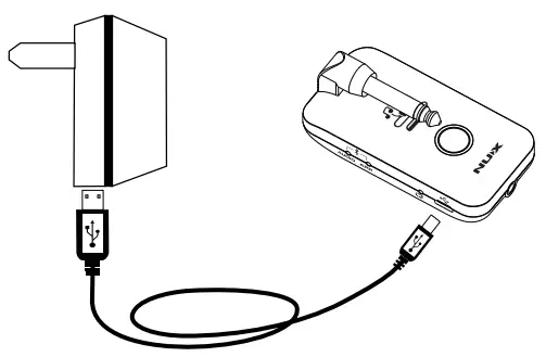 NUX MP-2 Mighty Plug Guitar and Bass Amp Modeling Earphone Amplug - Fig 5
