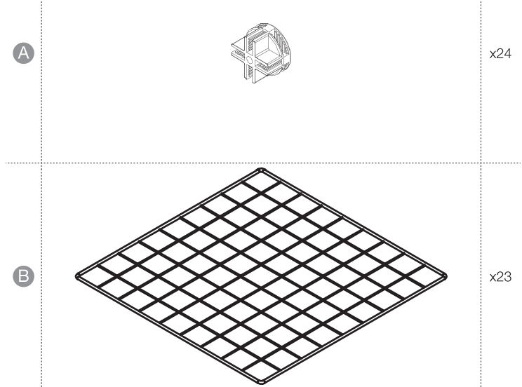 amazon basics B0735GRJXY Wire Storage Shelves - 1