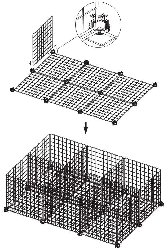 amazon basics B0735GRJXY Wire Storage Shelves - 5